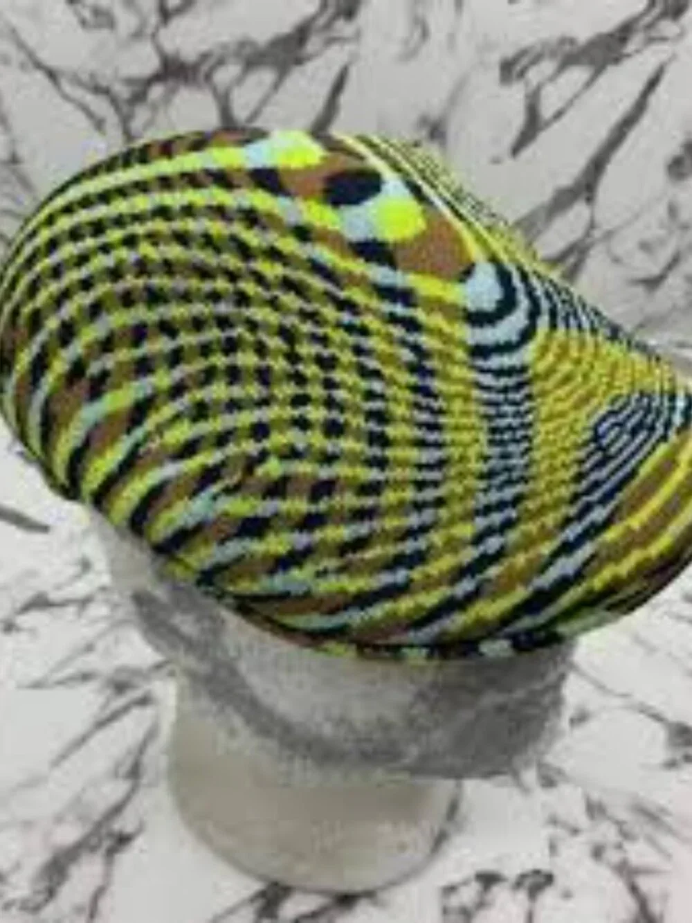 Kangol Carnival Casual Tiger Stripe Animal Print Bucket Hat Gold Black